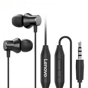 HWMarket - מחשבים, לפטופים, אוזניות במקום אחד אוזניות In Ear Lenovo HF130 Bass 3.5mm Wired In-ear Earphone Universal Headphones for Smartphone MP3