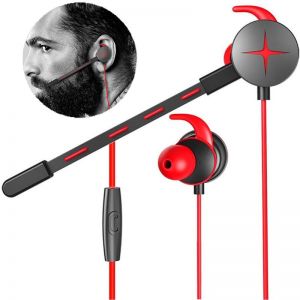 HWMarket - מחשבים, לפטופים, אוזניות במקום אחד אוזניות In Ear V7 Gaming Earphone Portable 3.5mm Waterproof Stereo Headphone with Pluggable Mic for Phone Laptop