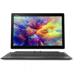 HWMarket - מחשבים, לפטופים, אוזניות במקום אחד טאבלטים Windows Lenovo Intel Core I3 7100 4GB RAM 128GB SSD 2 in 1 12.2 Inch Windows 10 OS Tablet Grey With Keyboard