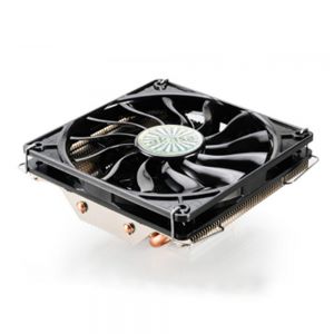 HWMarket - מחשבים, לפטופים, אוזניות במקום אחד קירור אוויר למעבד Akasa Ultra-Thin 4 Pin 4 Heat Pipes PWM CPU Cooling Fan Cooler Heatsink for Intel AMD 