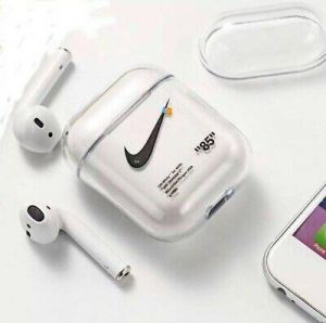    Off-White Nike Inspired Transparent AirPods Case